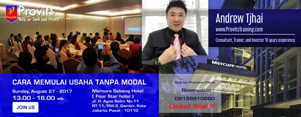Belajar dan Memulai Menjadi Pengusaha Hotel Mercure Sabang Jakarta Pusat
