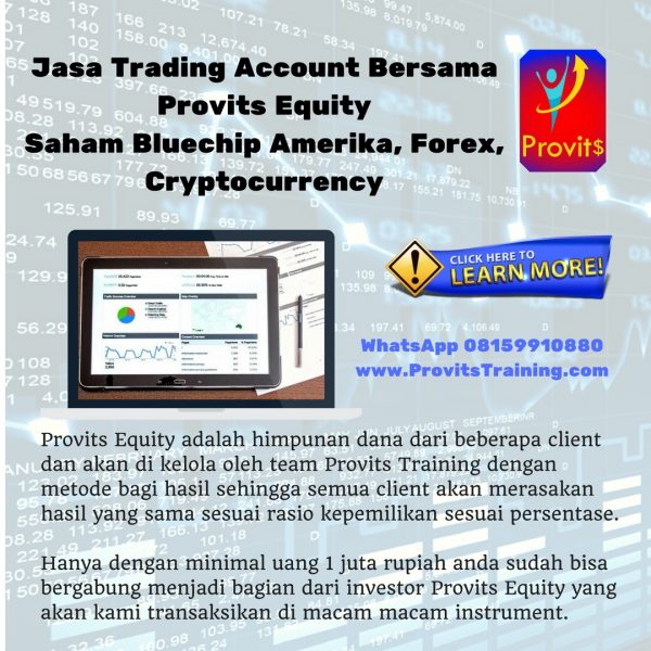 Jasa Trading Saham Bluechip Amerika, Forex, Cryptocurrency